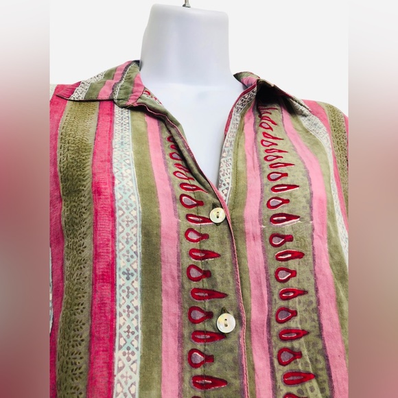 Vintage 90’s ANOHKI for Magic Mountain BoHo Tribal Native American Indian Style - Picture 4 of 7